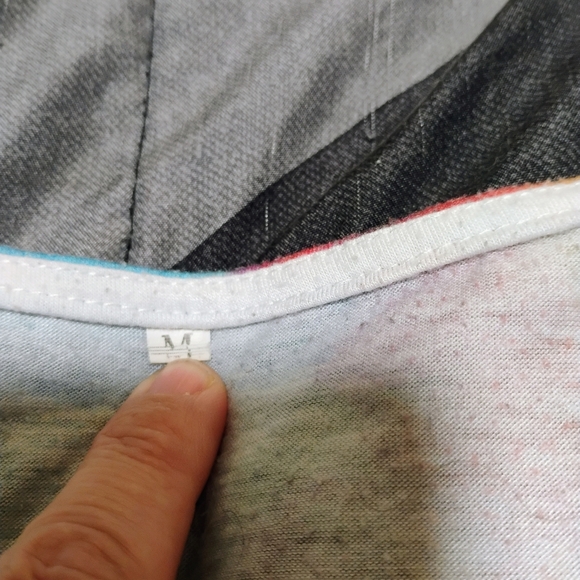 Grateful Dead Women's Colorful Tie-Dye Skull Tee - Picture 3 of 8